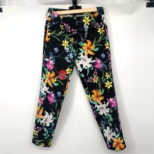 Robell floral trousers size US 12, EU 42 nwot